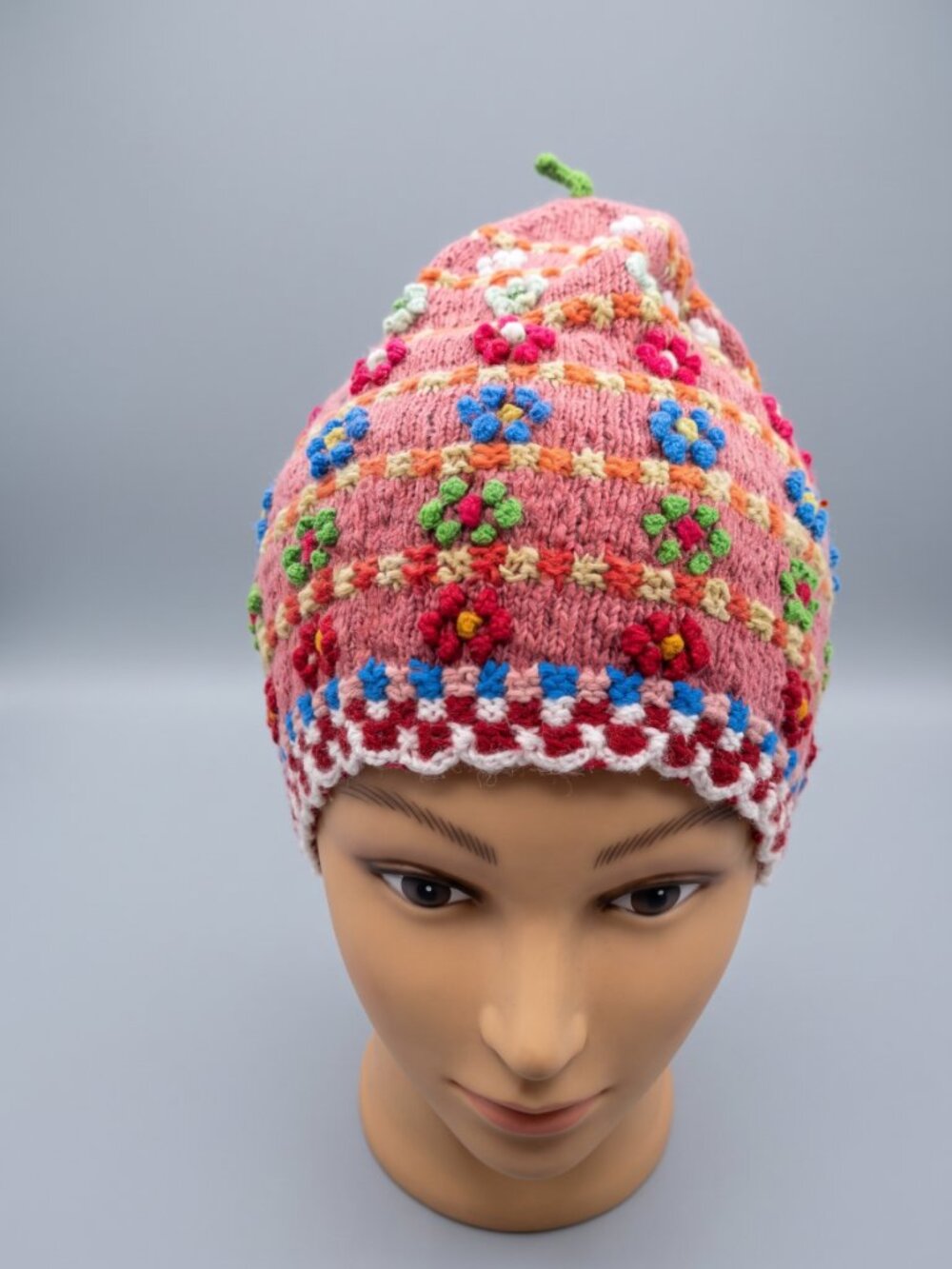 Traditional Handmade Andean Chullo from Cusco (Sheep's Wool)